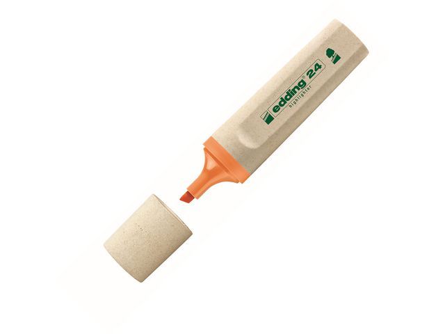 Edding Tekstmarker 24 EcoLine 2 - 5 mm, oranje (doos 10 stuks)