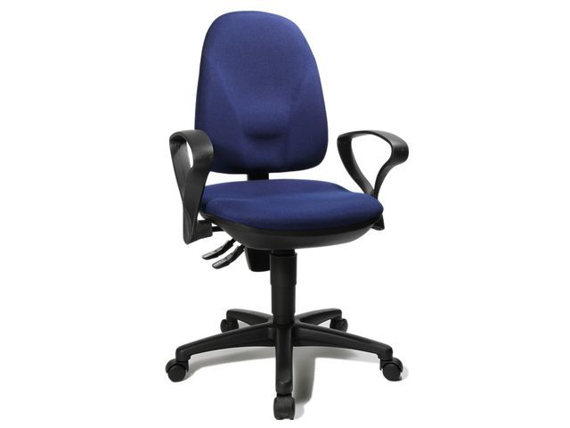 TOPSTAR Point 45 bureaustoel, 98-109 cm hoog, blauw